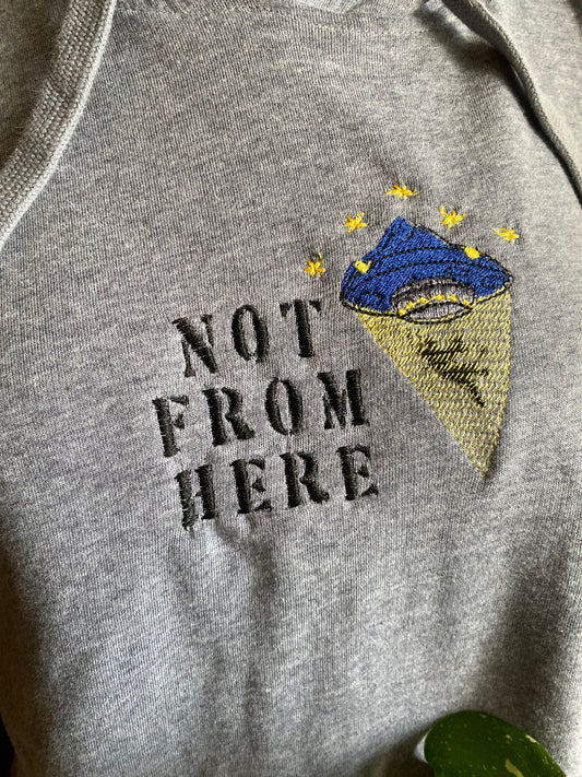 Not From Here Synch Hoodie (small)
