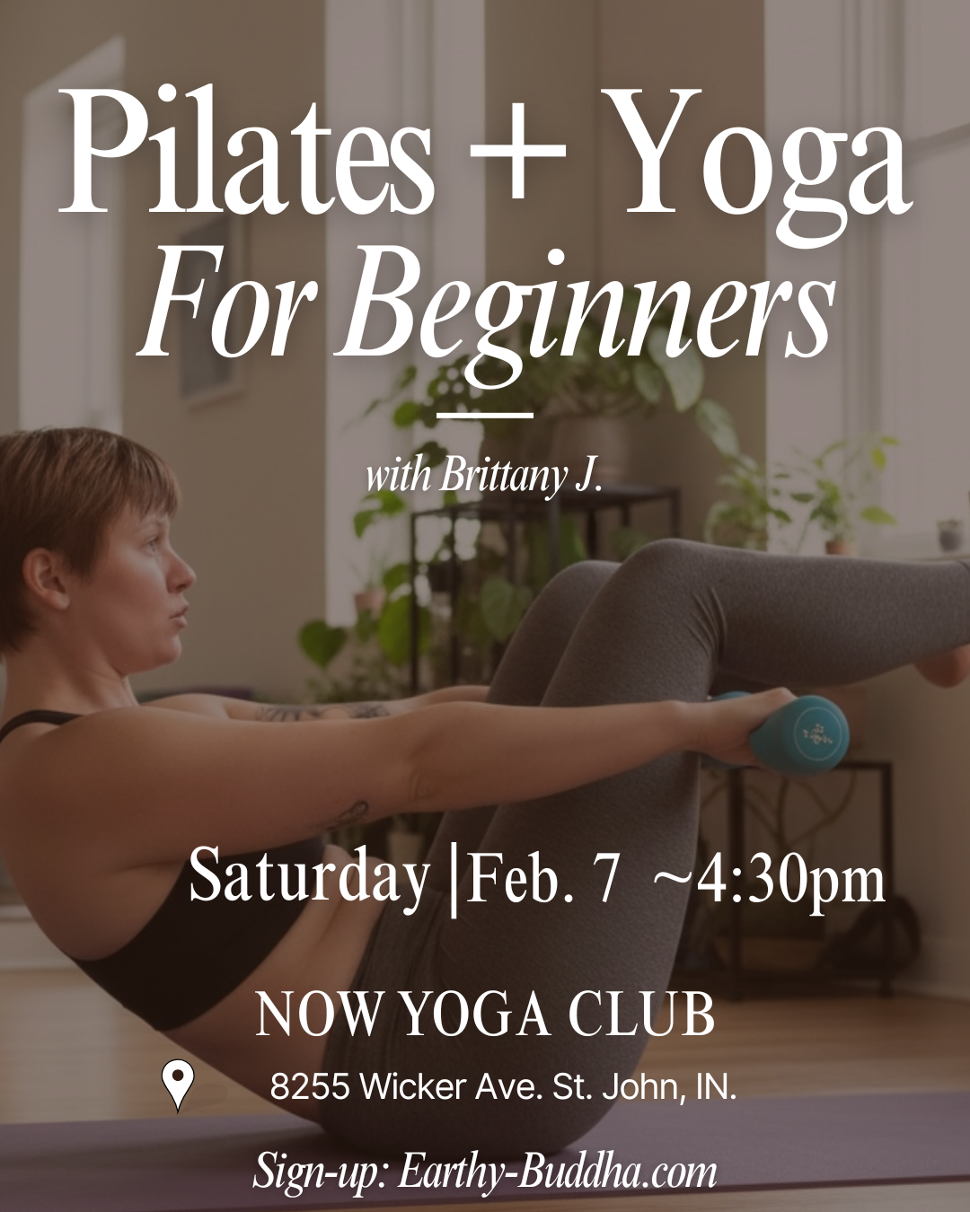 Pilates + Yoga class @ Now Yoga