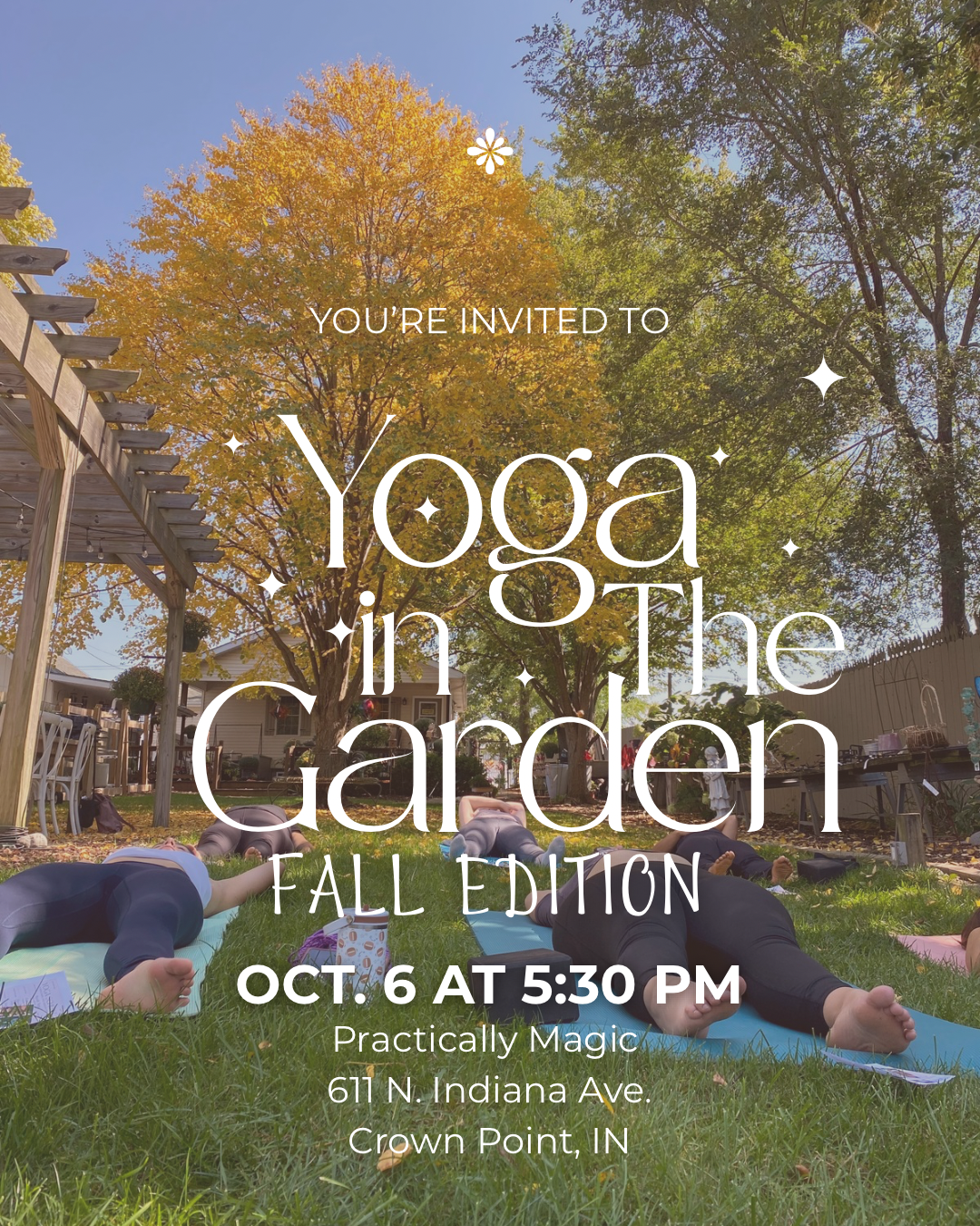 Yoga in the Garden: Fall Edition