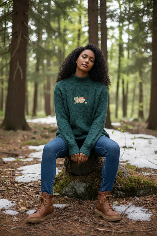 Garland & Orange Sweater