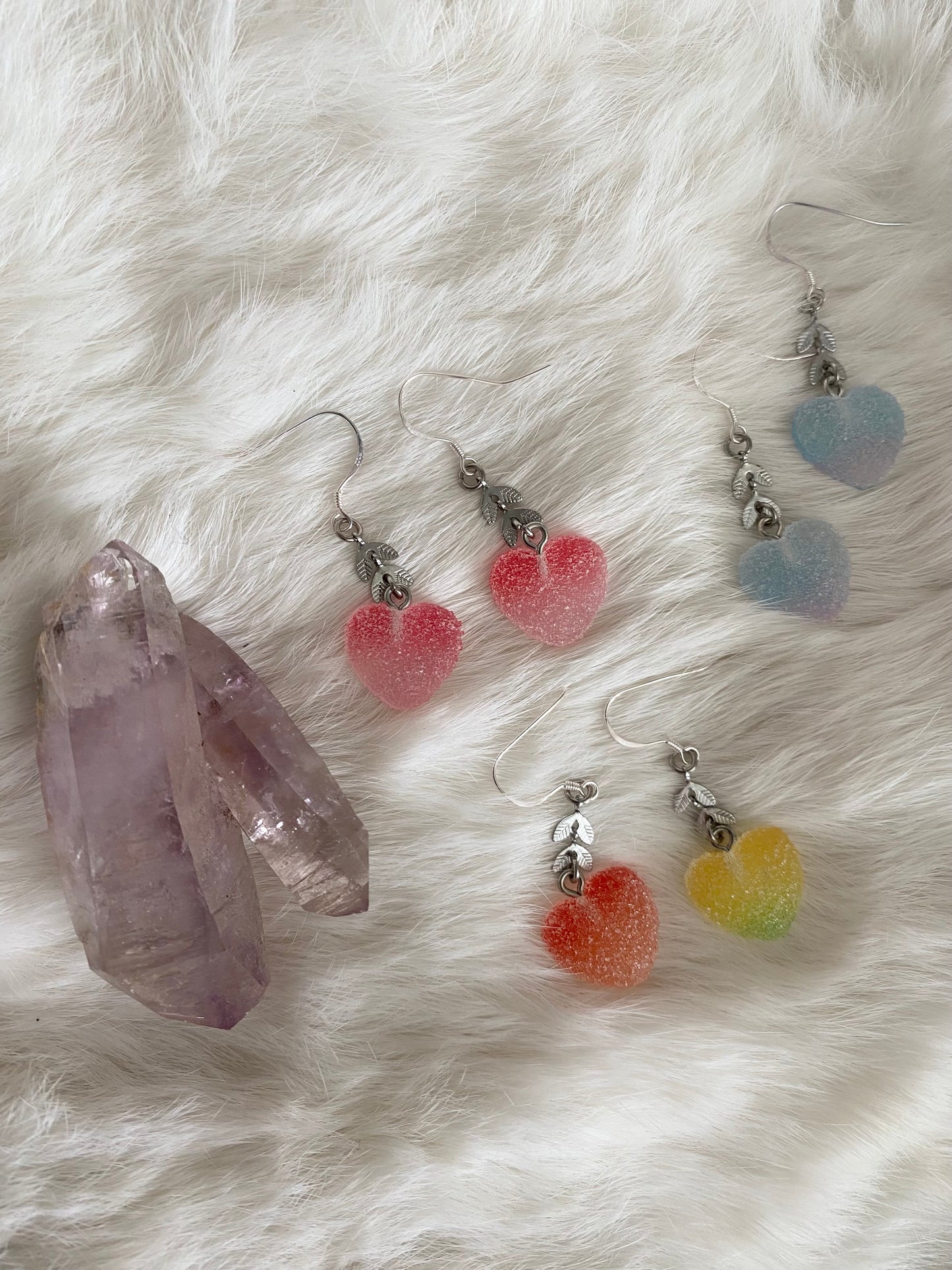 Candy Heart Dangles