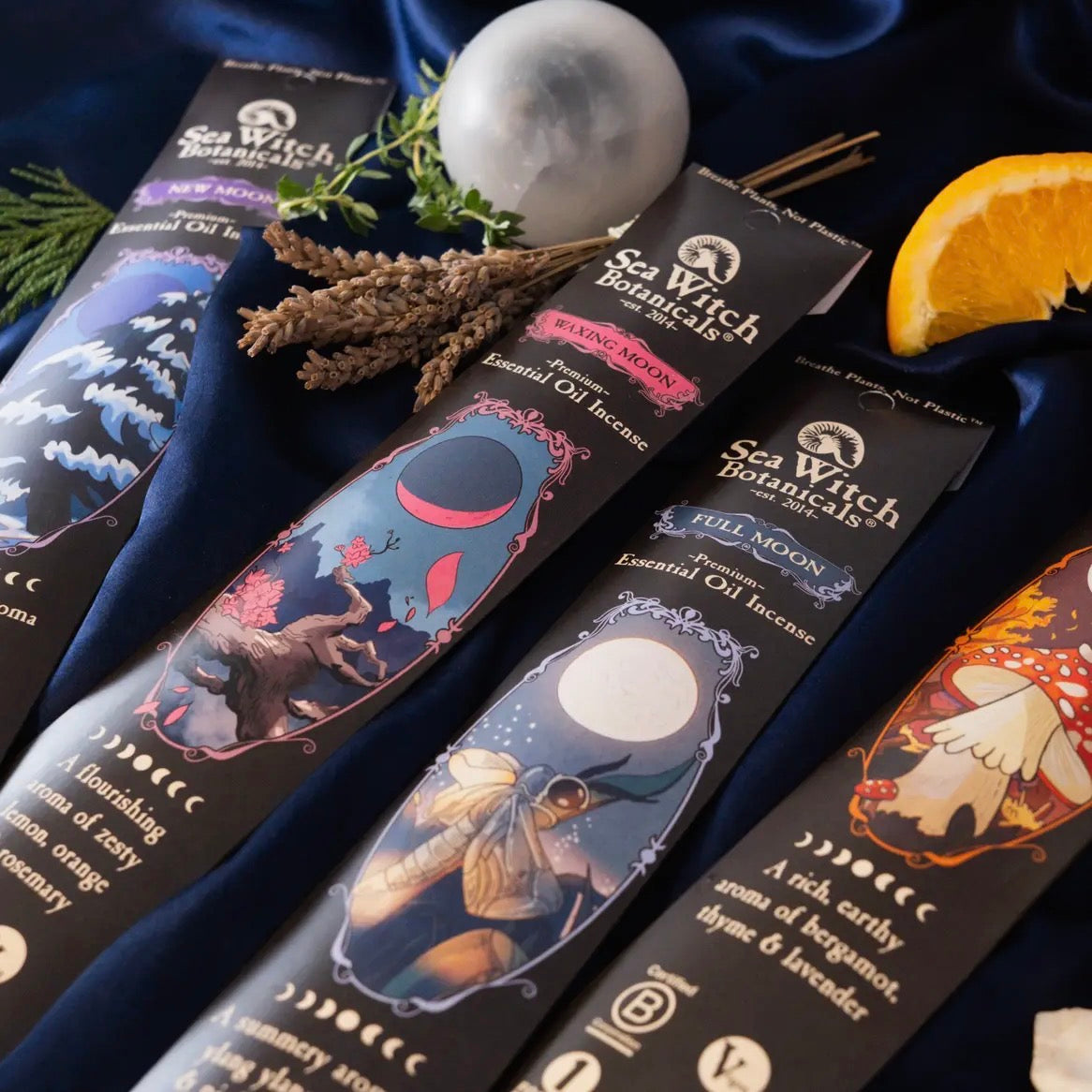 Waning Moon Essential Oil Incense