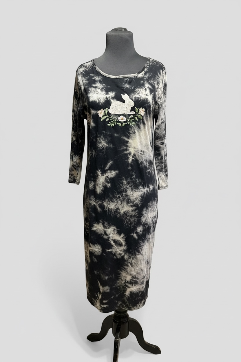Creepy Bunny Tie Dye (Size L)
