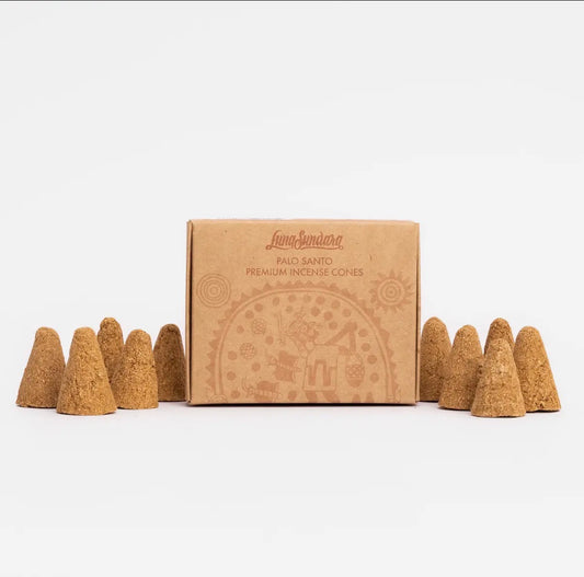 Hand-Rolled Palo Santo Incense Cones