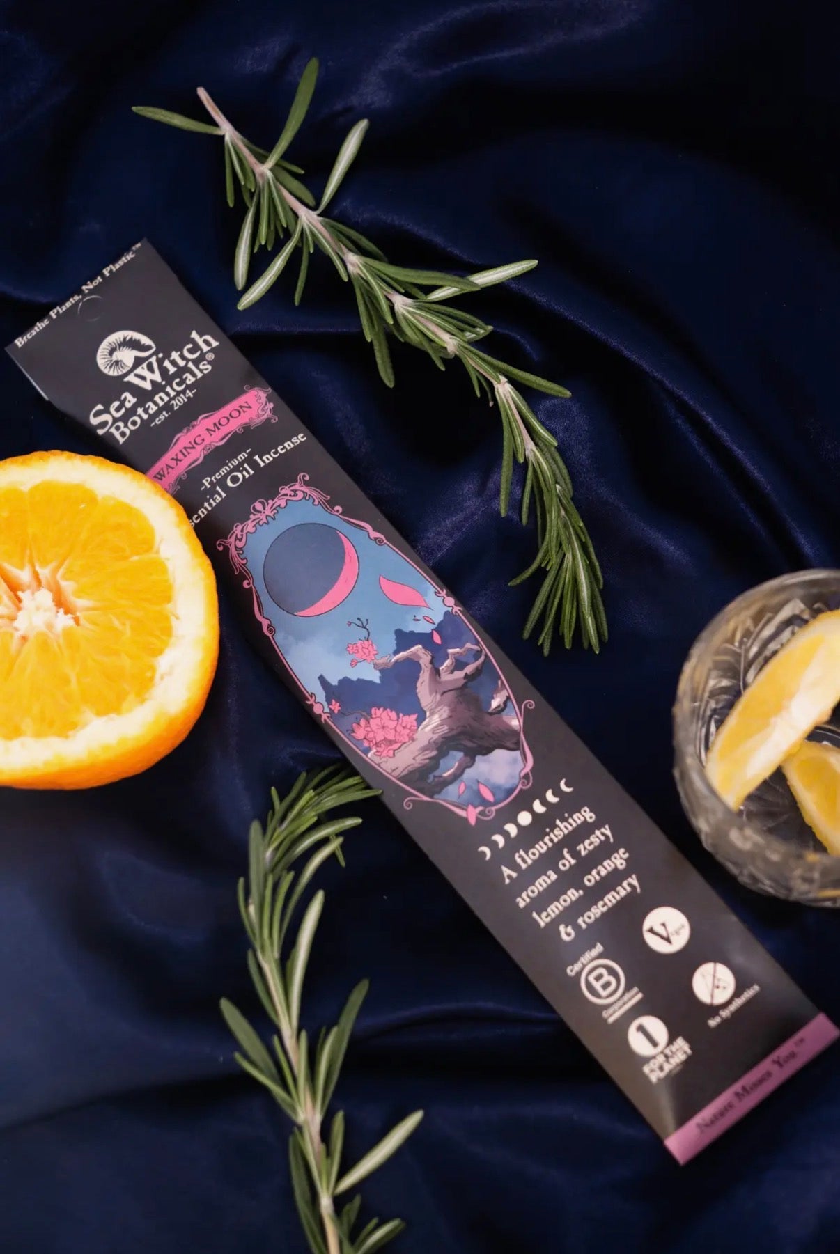 Waxing Moon Essential Oil Incense