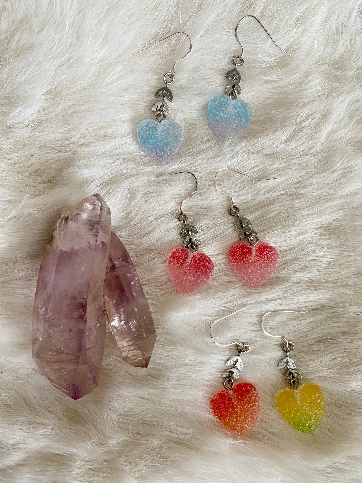 Candy Heart Dangles