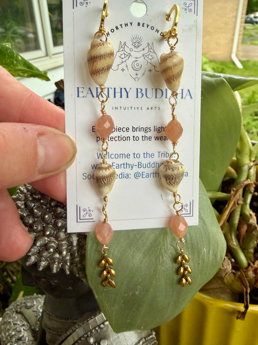 Beach Vibes Only Huggie Earrings